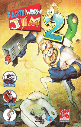 Cover for Earthworm Jim 2.
