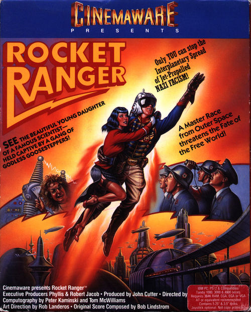 Cover for Rocket Ranger.