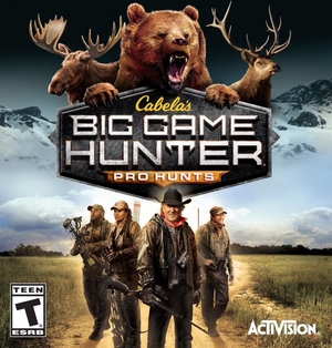 Cover for Cabela's Big Game Hunter: Pro Hunts.