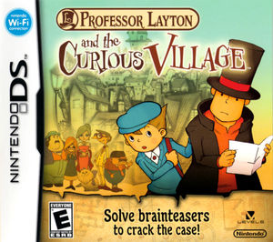 Cover for Professor Layton and the Curious Village.