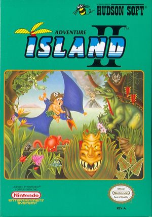 Cover for Adventure Island II.