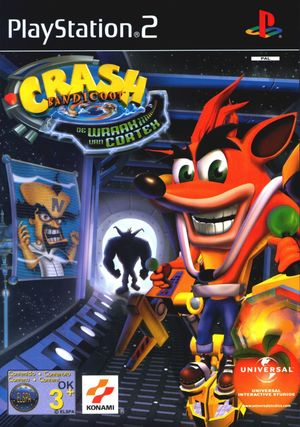 Cover for Crash Bandicoot: The Wrath of Cortex.