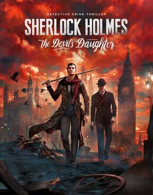 Cover for Sherlock Holmes: The Devil's Daughter.