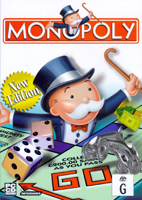 Cover for Monopoly.