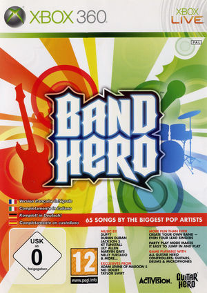 Cover for Band Hero.