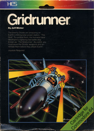 Cover for Gridrunner.