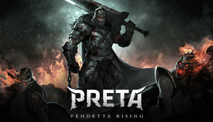 Cover for Preta: Vendetta Rising.
