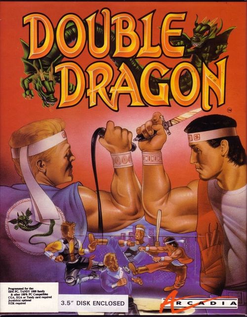 Cover for Double Dragon.