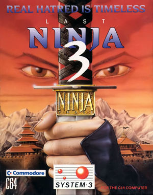 Cover for Last Ninja 3.