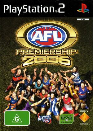 Cover for AFL Premiership 2006.
