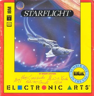 Cover for Starflight.