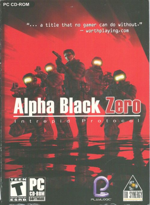 Cover for Alpha Black Zero: Intrepid Protocol.