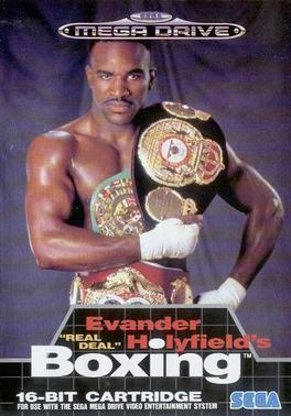Cover for Evander Holyfield's Real Deal Boxing.