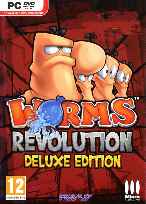 Cover for Worms: Revolution.