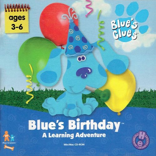Cover for Blue's Birthday Adventure.