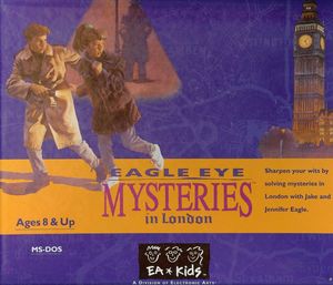 Cover for Eagle Eye Mysteries in London.