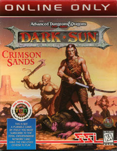 Cover for Dark Sun Online: Crimson Sands.