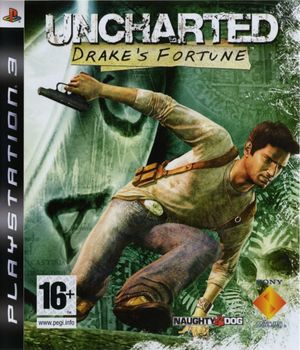 Cover for Uncharted: Drake's Fortune.