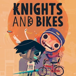 Cover for Knights and Bikes.