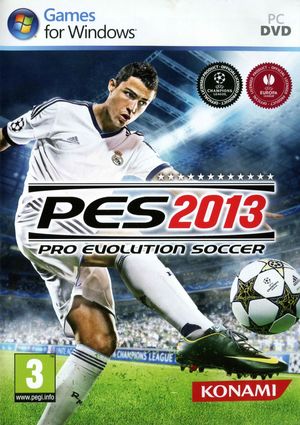 Cover for Pro Evolution Soccer 2013.