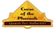 Cover for Curse of the Pharaoh: The Quest for Nefertiti.