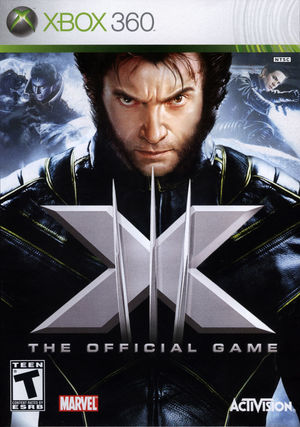 Cover for X-Men: The Official Game.
