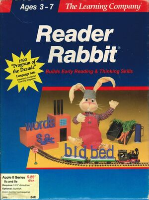 Cover for Reader Rabbit.