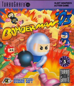 Cover for Bomberman '93.