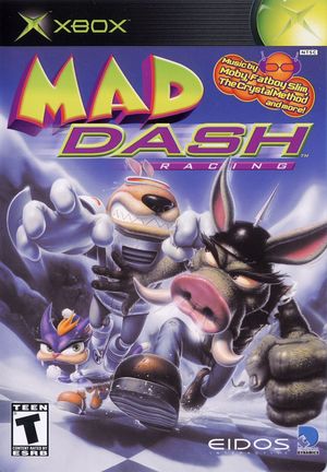 Cover for Mad Dash Racing.