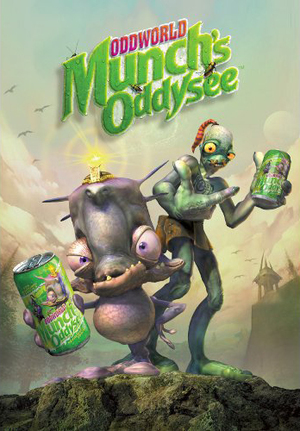 Cover for Oddworld: Munch's Oddysee.