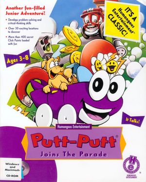 Cover for Putt-Putt Joins the Parade.