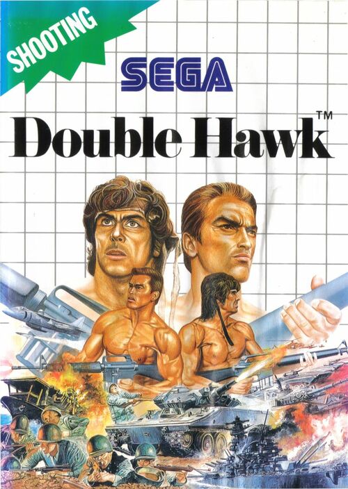 Cover for Double Hawk.