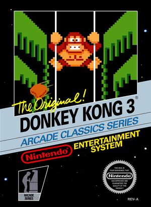 Cover for Donkey Kong 3.