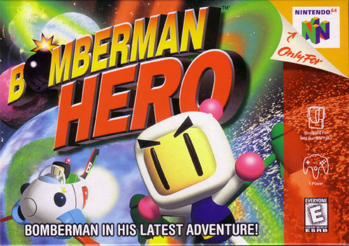 Cover for Bomberman Hero.