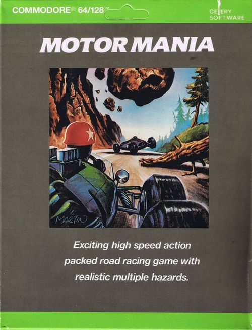 Cover for Motor Mania.