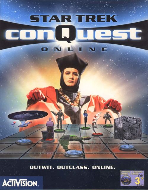Cover for Star Trek: ConQuest Online.