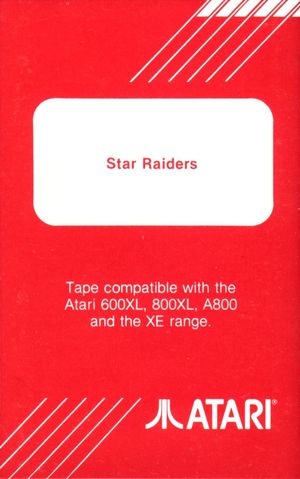 Cover for Star Raiders.