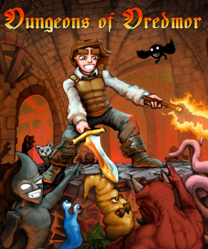 Cover for Dungeons of Dredmor.