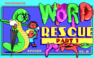 Cover for Word Rescue.