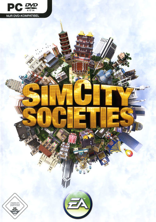 Cover for SimCity Societies.