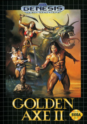 Cover for Golden Axe II.