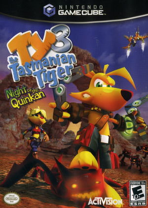 Cover for Ty the Tasmanian Tiger 3: Night of the Quinkan.