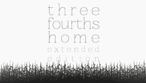 Cover for Three Fourths Home.