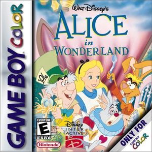Cover for Alice in Wonderland.