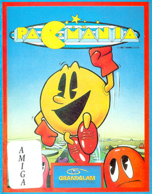 Cover for Pac-Mania.