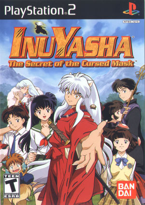 Cover for InuYasha: The Secret of the Cursed Mask.