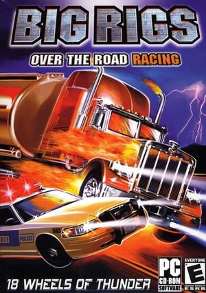 Cover for Big Rigs: Over the Road Racing.