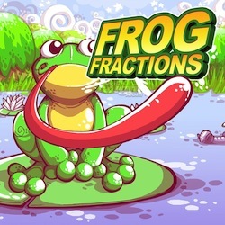 Cover for Frog Fractions.
