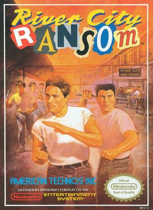 Cover for River City Ransom.