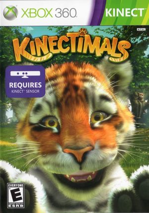 Cover for Kinectimals.